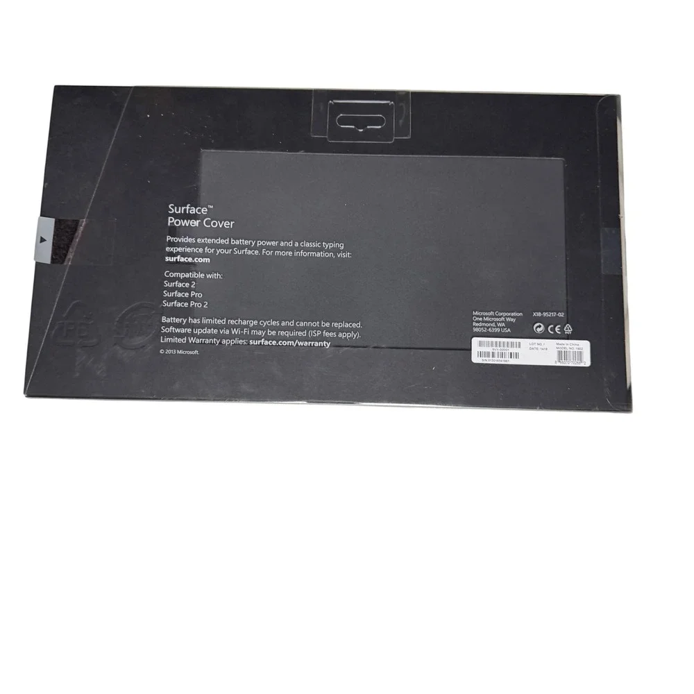 Microsoft 5VX-00001 Charcoal Power Cover Keyboard Microsoft‎ Surface 2 / Pro 2